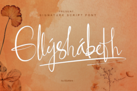 Ellyshabeth Demo Font