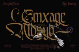 Emxage Aldsyb Font
