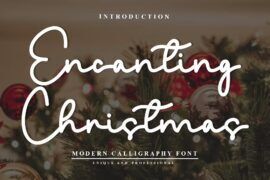 Encanting Christmas Font