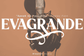 EVAGR.5ANDE Font