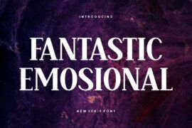 Fantastic Emosional Font