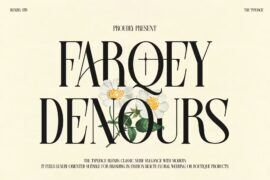 Farqey Denours Font