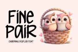 Fine Pair Font