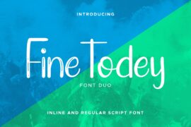 Fine Todey Demo Font Family