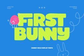 First Bunny Font