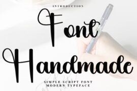Font Handmade Font