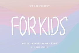 For Kids Demo Font