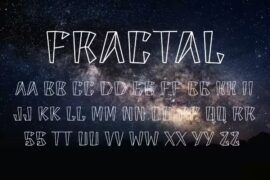 Fractal Font