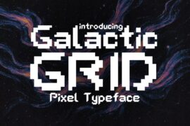 GalacticGrid Font