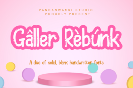 Galler Rebunk Font Family