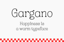 Gargano 1.0 PERSONAL Font