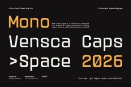 GC Vensca Mono Demo Font Family