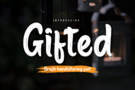 Gifted Personal Font