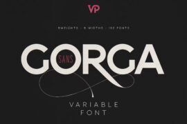Gorga T VP Font