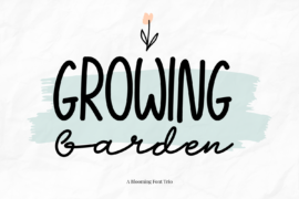 Growing Garden Font Family