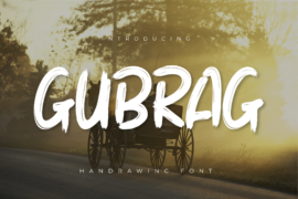 Gubrag Font
