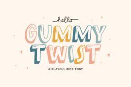 Gummy Twist Font