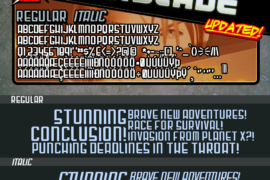 Gunblade Font