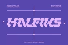 Halfiks Demo Font