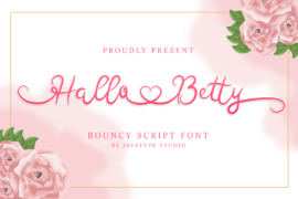 Hallo Betty Font