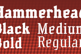 Hammerhead Font Family