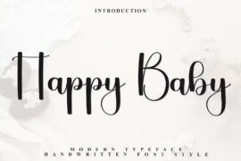 Happy Baby Font