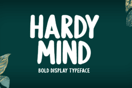 Hardy Mind Font