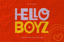 Hello Boyz Font