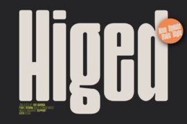 Higed Font Family