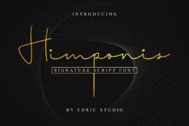 Himponis Demo Font
