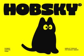 Hobsky DEMO Font
