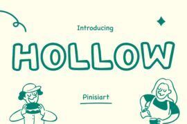 Hollow Font