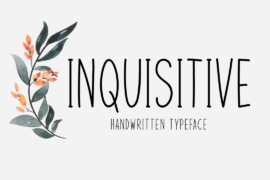 Inquisitive Font