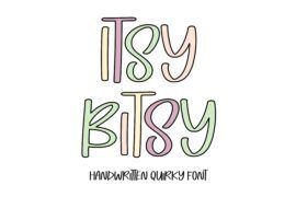 Itsy Bitsy Font