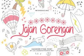 Jajan Gorengan Demo Font