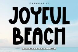 Joyful Beach Font