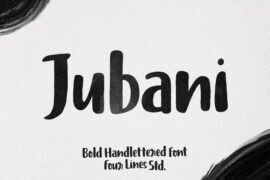 Jubani Font