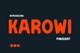KAROWI Font