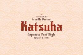 Katsuha DEMO Font