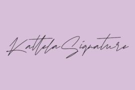 KattelaSignature Font
