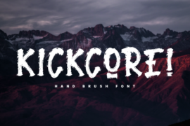 Kickcore Font