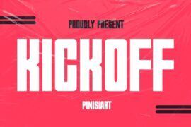 KICKOFF Font