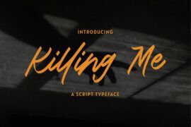 Killing Me Free Trial Font