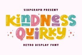 KIndness Quirky Font