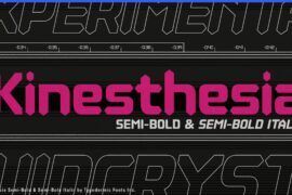 Kinesthesia Font Family
