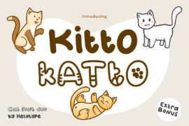 Kitto – Personal Use Font