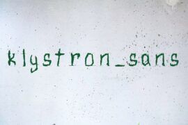 Klystron_sans Font