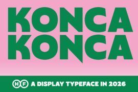 Konca HF Demo Font