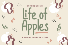 Life of Apple Font