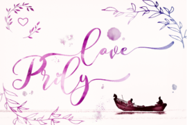 Love Prilly Font